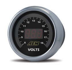 AEM Voltmeter Display Gauge