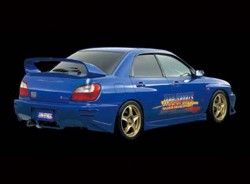 Zero/Sports Rear Bumper for 2002-2003 WRX