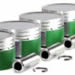 Mitsubishi 4G63 (EVOVII-VIII) Cosworth Forged piston Set