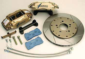 Greddy Grex Front Brake System for 98-2004 WRX/STI