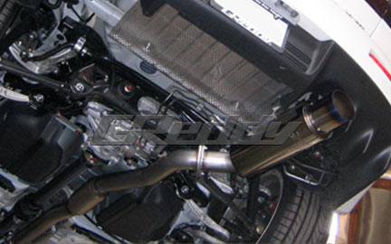 Greddy Racing Ti-C Single Exhaust & Racing Downpipe for EVO X